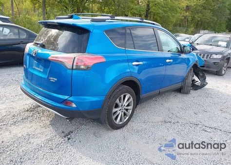 2018 Toyota Rav4 Limited из США, поврежденный, VIN 2T3DFREVXJW830877